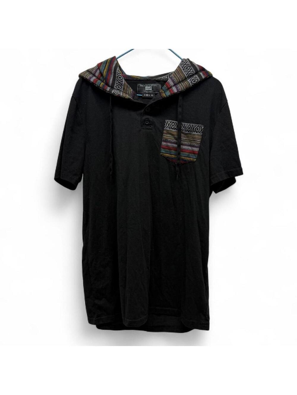 Beautiful Giant Hooded T-Shirt